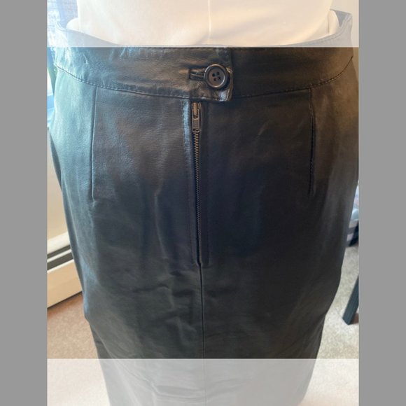 Leather Maxi Skirt - NWT - Picture 3 of 7